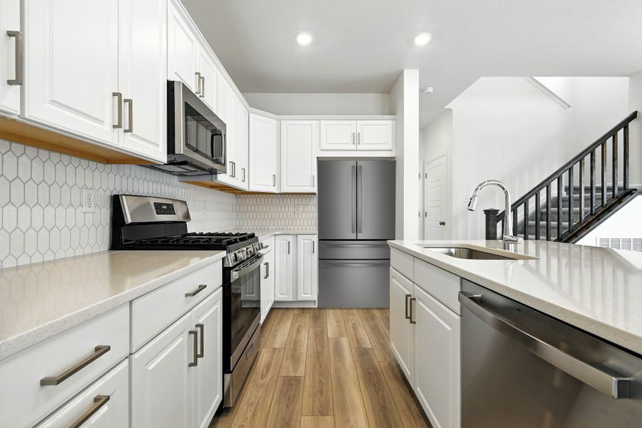 Furnished interior view inside a new home in Farmlore, Brighton (Image 8).