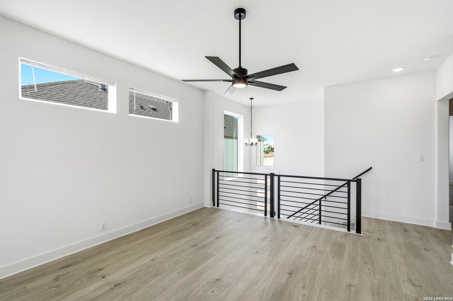 Spacious, unfurnished interior of a new home in Prominence Urban, San Antonio (Image 19). Spacious, unfurnished interior of a new home in Prominence Urban, San Antonio (Image 19).