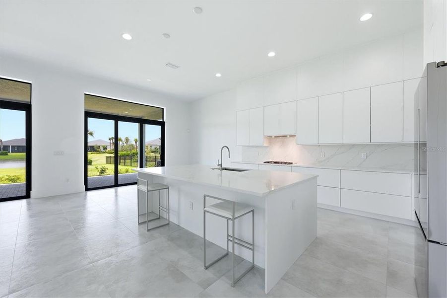 Furnished interior view inside a new home in , Sarasota (Image 14).
