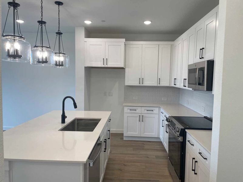 Kitchen Construction Progress featuring the Harmony Collection