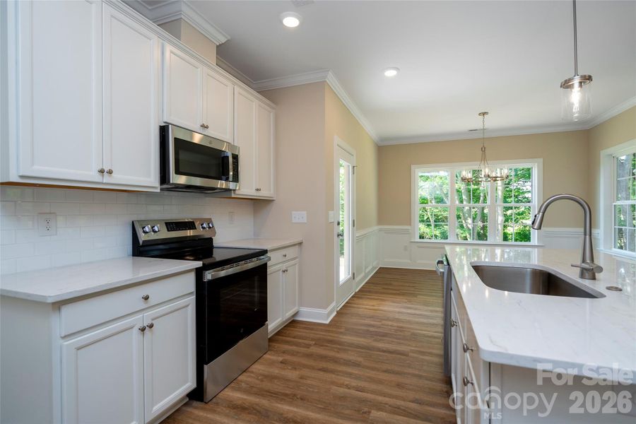 Furnished interior view inside a new home in , Monroe (Image 5). Furnished interior view inside a new home in , Monroe (Image 5).