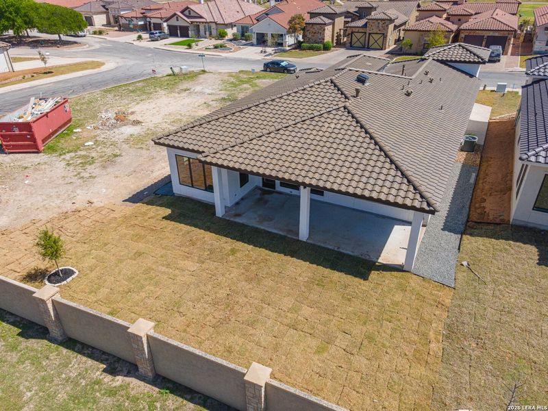 Exterior details and patio area of a home in , Kerrville (Image 25).