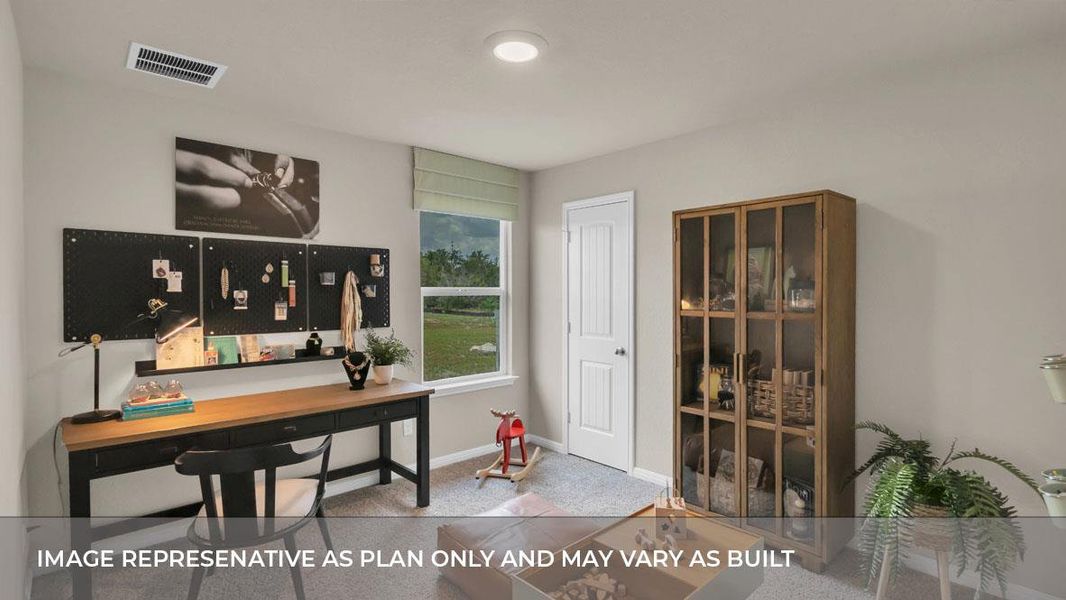 Furnished interior view inside a new home in Thunder Rock, Marble Falls (Image 12).