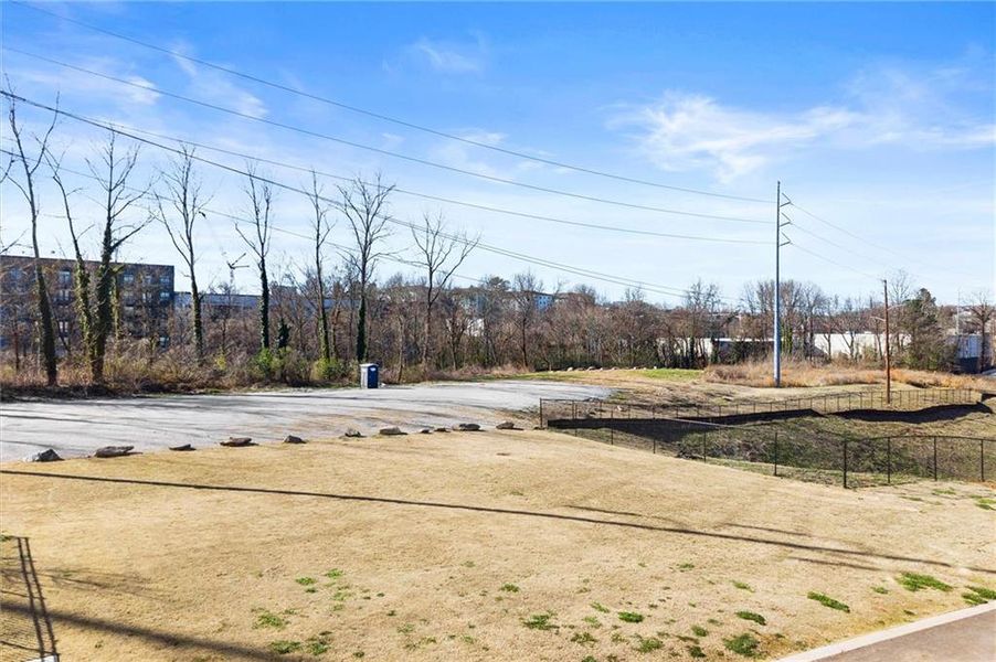 Exterior details and patio area of a home in , Atlanta (Image 24).