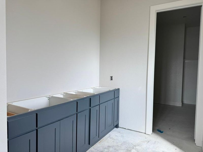 In-progress construction of a new home in Rocky Top, Krum, TX (Image 11).