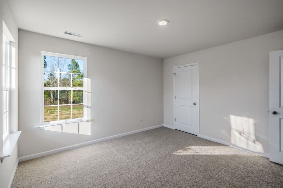 Representative unfurnished interior of a home built from the COLUMBIA by D.R. Horton in Gretchen Pines, West End (Image 19).