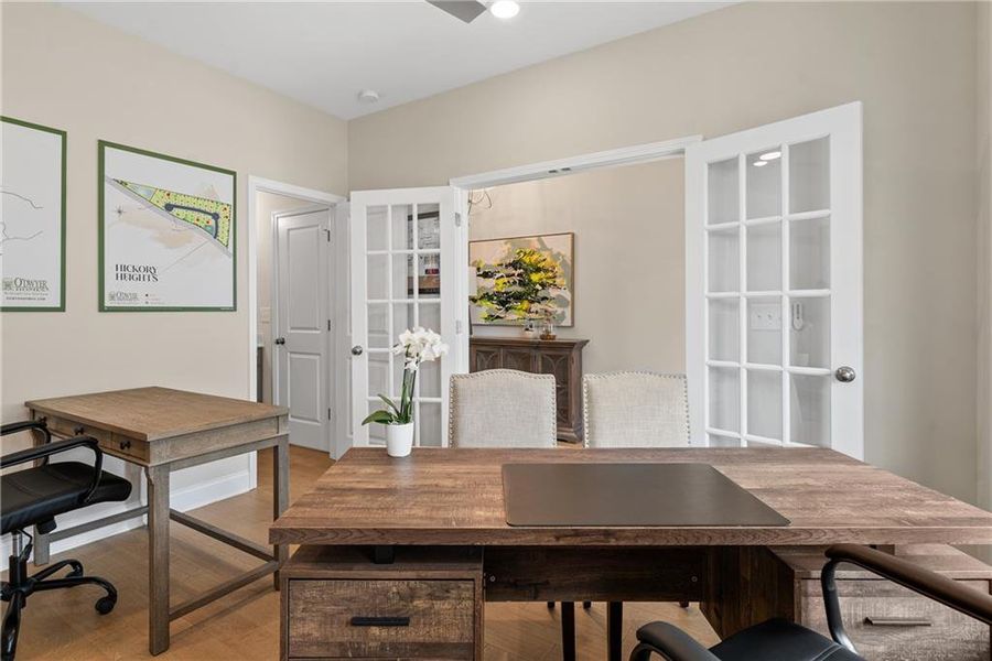 Furnished interior view inside a new home in Hickory Heights, Acworth (Image 22).