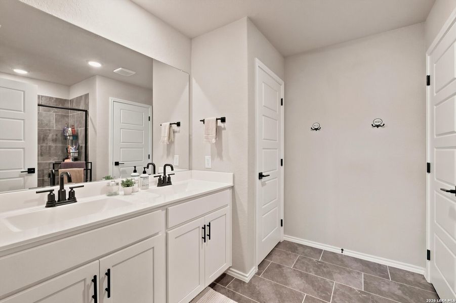 Furnished interior view inside a new home in Horizon Pointe, Converse (Image 16).