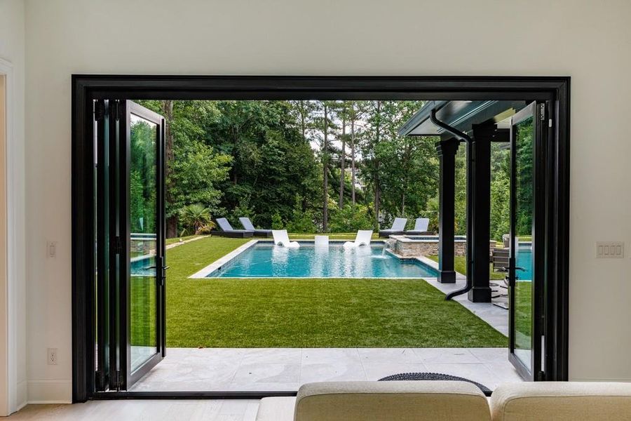 Exterior details and patio area of a home in , Brookhaven (Image 3).