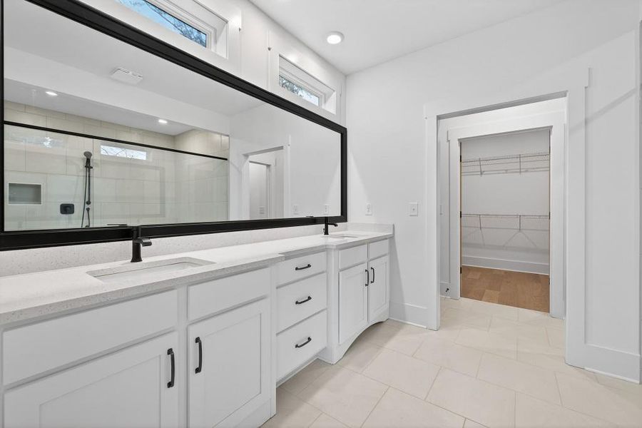 Furnished interior view inside a new home in , Marietta (Image 34).