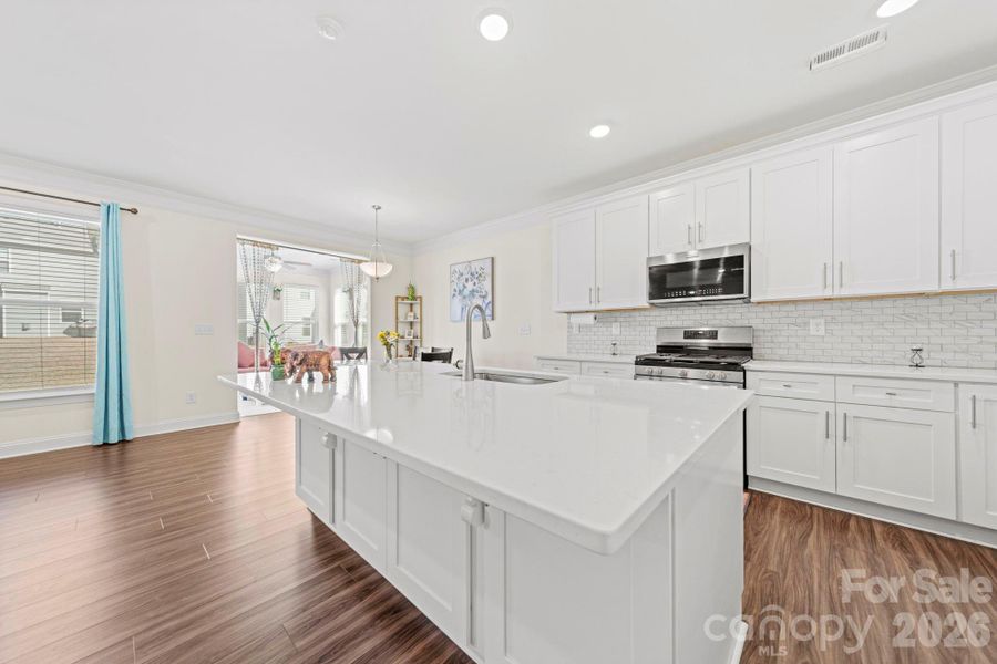 Furnished interior view inside a new home in , Charlotte (Image 25). Furnished interior view inside a new home in , Charlotte (Image 25).