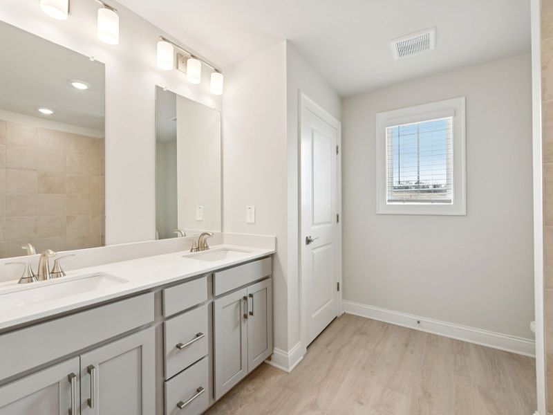 Furnished interior view inside a new home in River Pointe, Monroe (Image 12). Furnished interior view inside a new home in River Pointe, Monroe (Image 12).