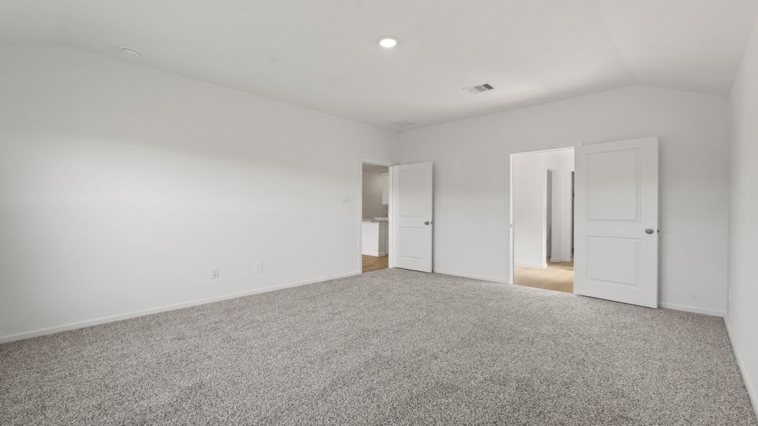 Representative unfurnished interior of a home built from the Denton by D.R. Horton in New Waverly Station, New Waverly (Image 18).