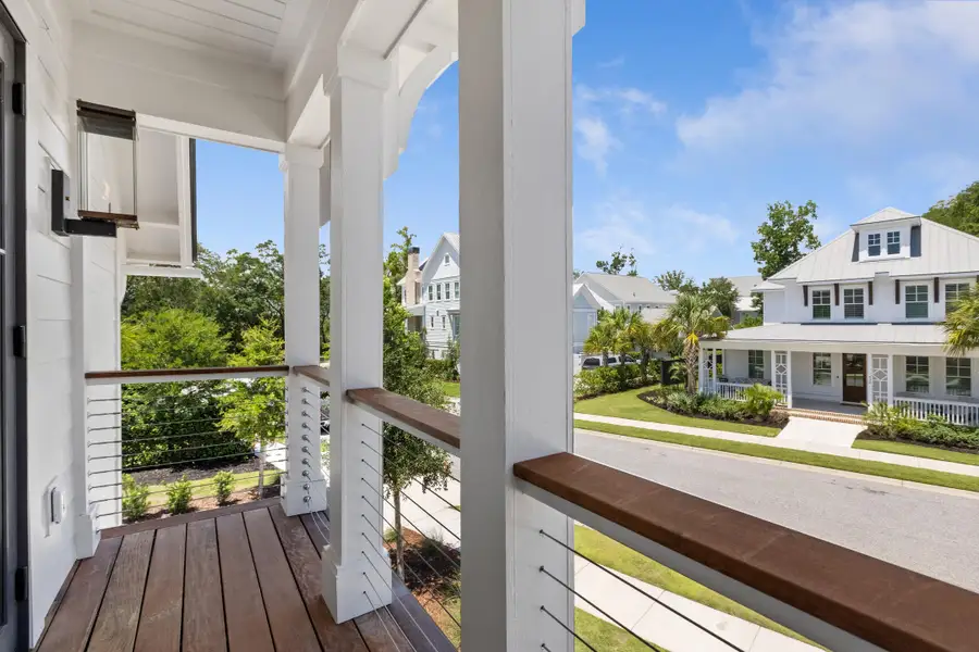 Exterior details and patio area of a home in , Charleston (Image 32).