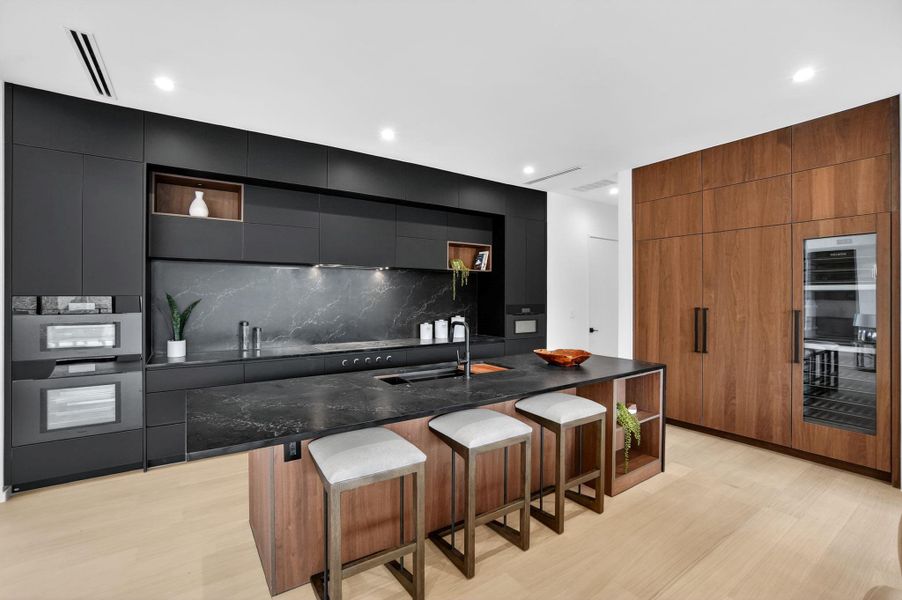 Furnished interior view inside a new home in , Austin (Image 8).