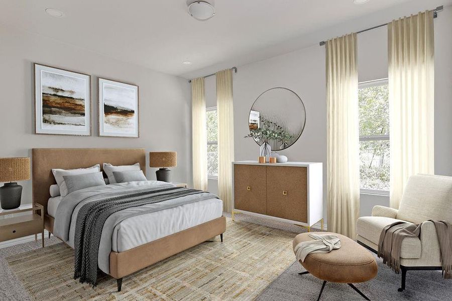 Furnished interior view inside a new home in , Fort Worth (Image 10). Furnished interior view inside a new home in , Fort Worth (Image 10).