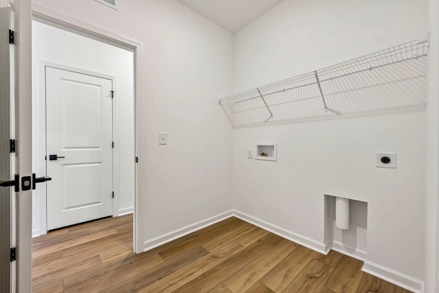 Laundry Room featuring the AW Collection® Rosemary - Clean and grounded with natural textures. Laundry Room featuring the AW Collection® Rosemary - Clean and grounded with natural textures.