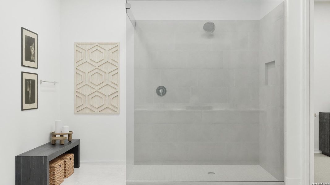 Furnished interior view inside a new home in Navarro Ranch, Seguin (Image 32).