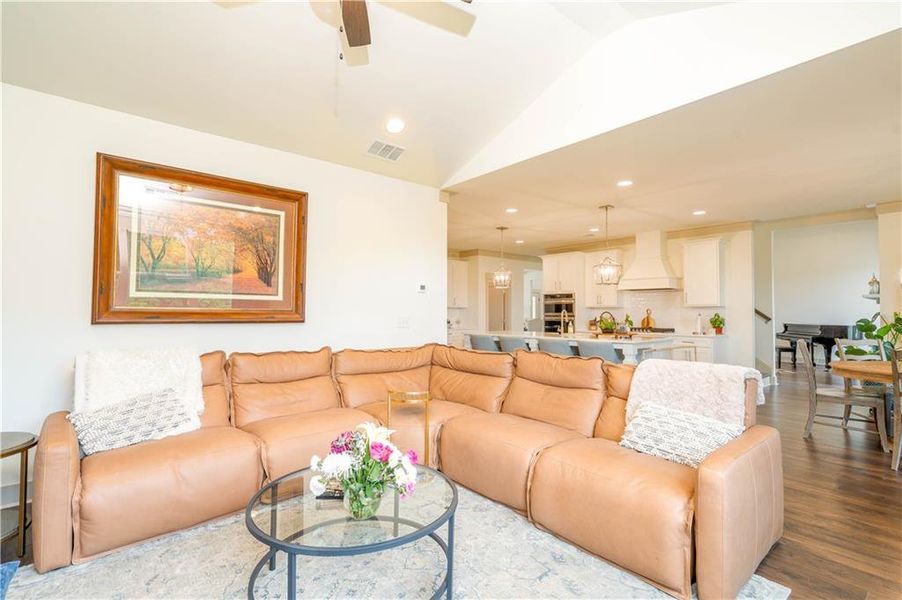 Furnished interior view inside a new home in , Cumming (Image 14).