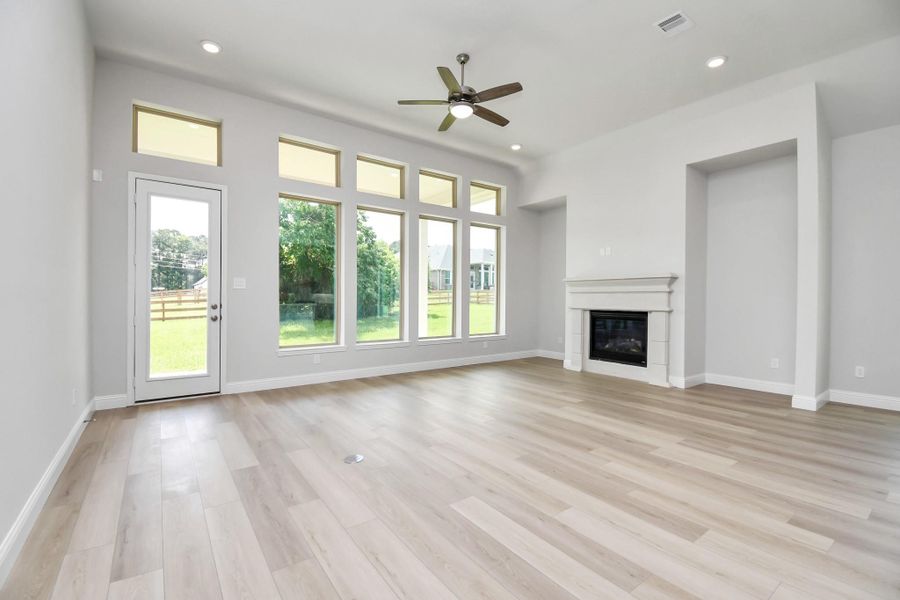Spacious, unfurnished interior of a new home in Timber Hollow: Heritage Collection, Magnolia (Image 27). Spacious, unfurnished interior of a new home in Timber Hollow: Heritage Collection, Magnolia (Image 27).
