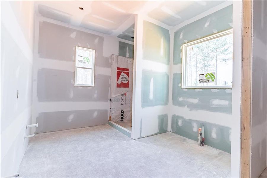 In-progress construction of a new home in , Monroe, GA (Image 23).