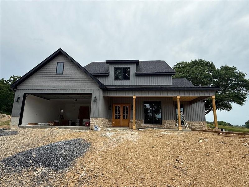In-progress construction of a new home in , Calhoun, GA (Image 3).