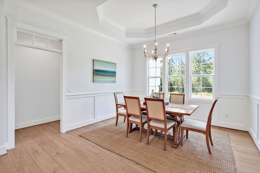 Furnished interior view inside a new home in St. James, Southport (Image 13).