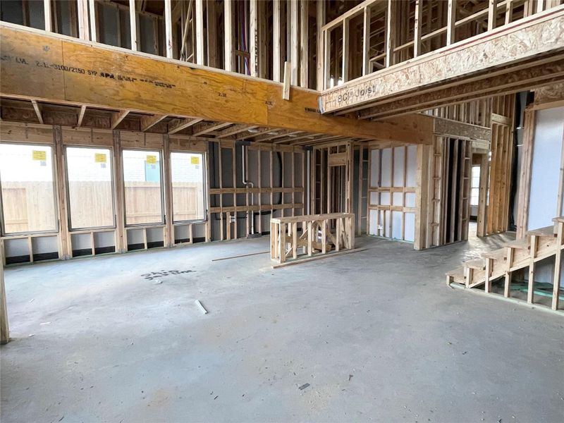 First Floor Sneak Peek of Your Brand New Home