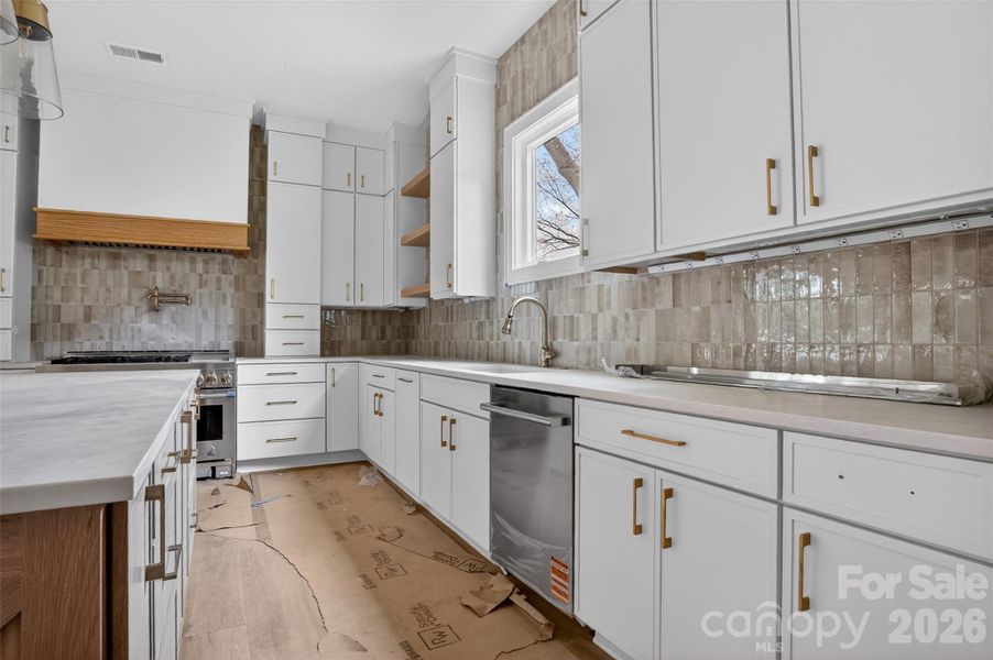 Furnished interior view inside a new home in , Charlotte (Image 8).
