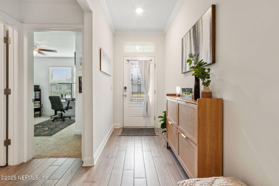 Furnished interior view inside a new home in Dorado at Entrada, St. Augustine (Image 4).