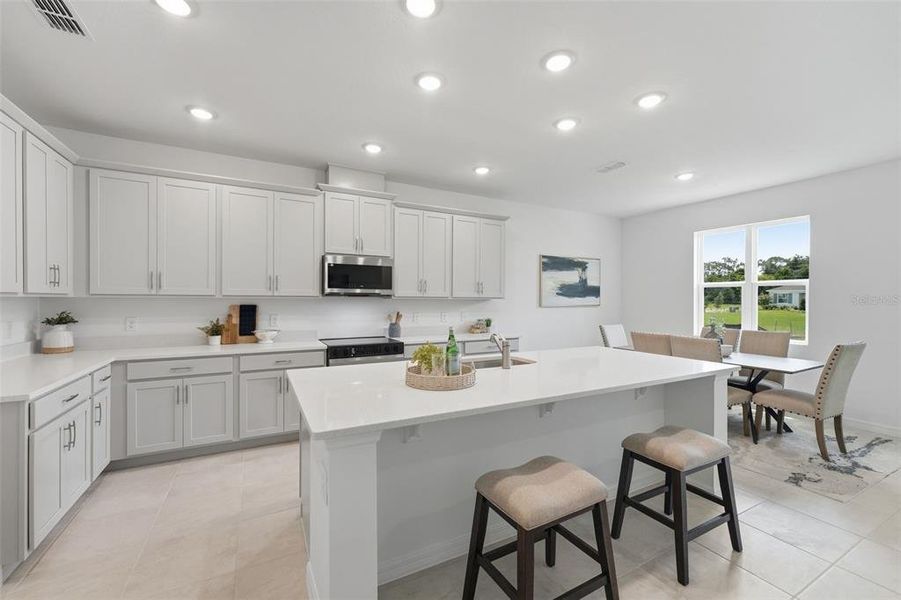 Furnished interior view inside a new home in Trinity Place, St. Cloud (Image 26).