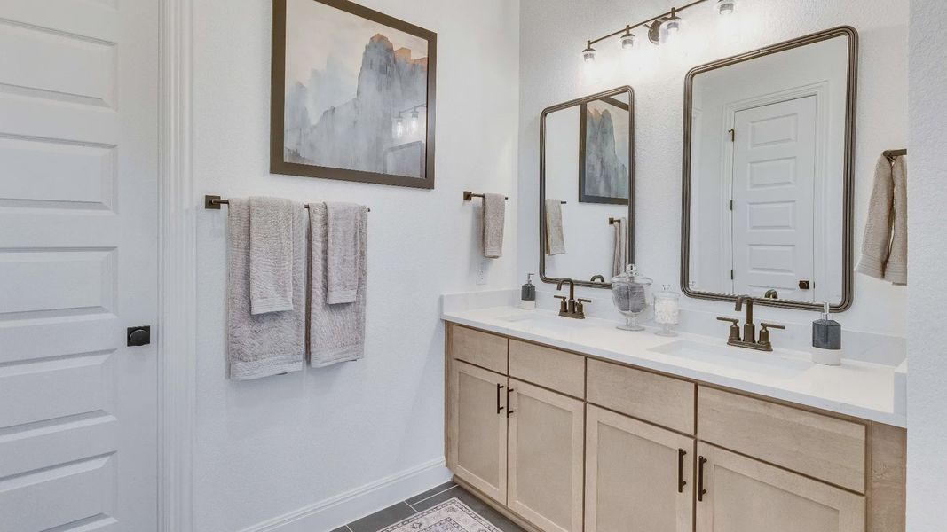 Furnished interior view inside a new home in Briarwood, Elgin (Image 10).
