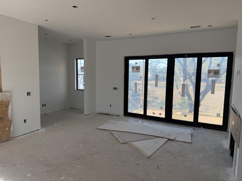 In-progress construction of a new home in , Charleston, SC (Image 33).