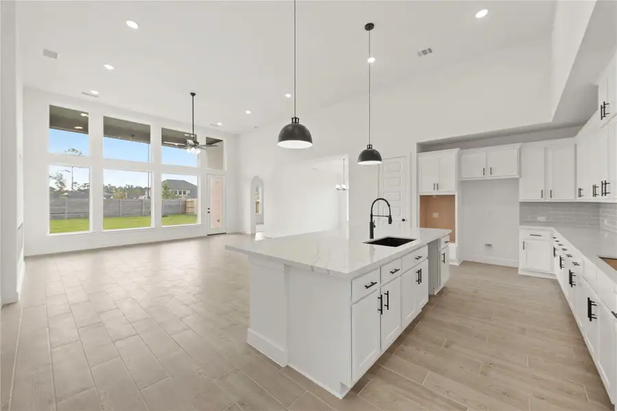 Furnished interior view inside a new home in ARTAVIA®, Conroe (Image 14).