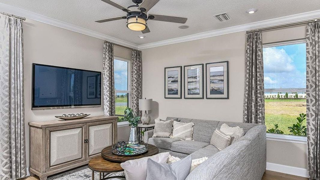 Furnished interior view inside a new home in Skye Ranch Community Group Page, Sarasota (Image 5).