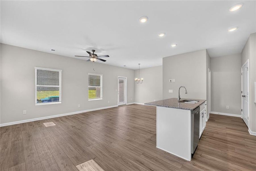 Spacious, unfurnished interior of a new home in , Atlanta (Image 15). Spacious, unfurnished interior of a new home in , Atlanta (Image 15).