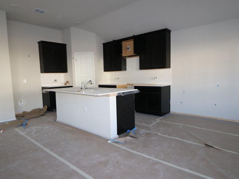 In-progress construction of a new home in Marble Creek Crossing, Austin, TX (Image 16).