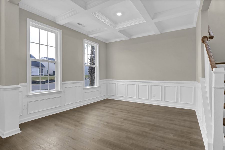 Spacious, unfurnished interior of a new home in Grand Park, Leland (Image 18).