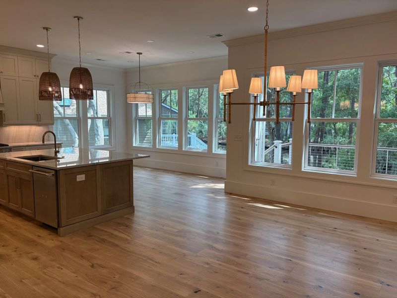 Furnished interior view inside a new home in , Seabrook Island (Image 11).