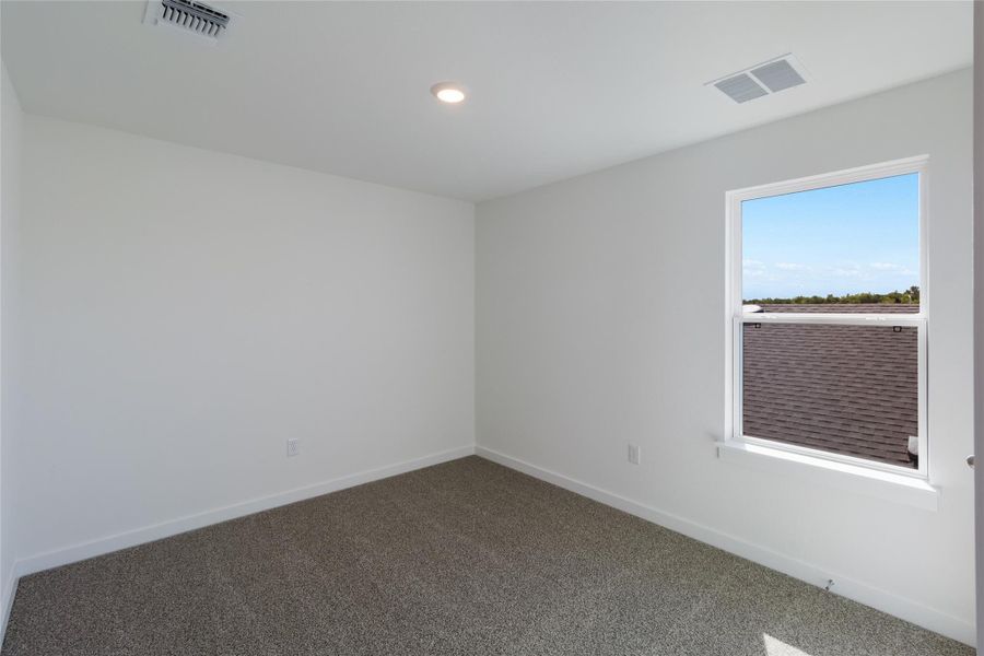 Spacious, unfurnished interior of a new home in Trails at Wildhorse, Austin (Image 20).