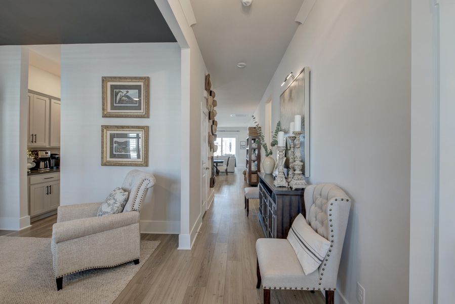 Furnished interior view inside a new home in Midtown at Nexton, Summerville (Image 8).