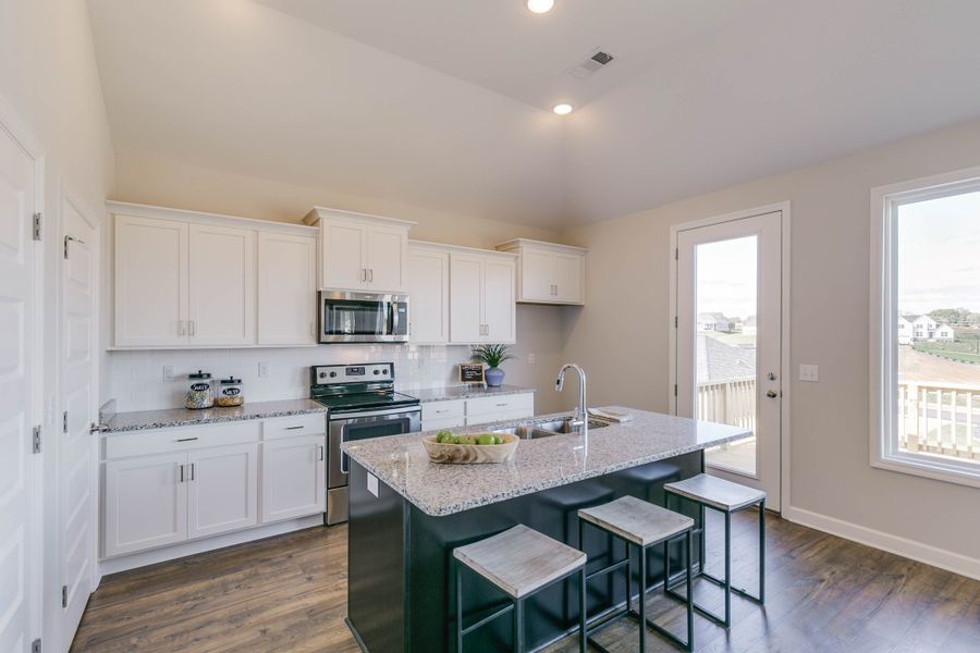 Representative furnished interior of a home built from the Hampshire by Parkside Builders in Givens Park, Chattanooga (Image 15).
