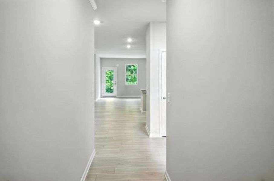 Representative unfurnished interior of a home built from the Orchard by Piedmont Residential in Villages at Cedar Hill, Dallas (Image 25).