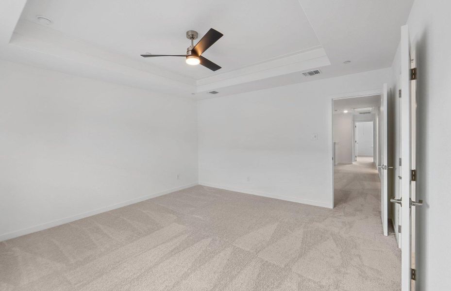 Spacious, unfurnished interior of a new home in Monarch on Main, Round Rock (Image 18).