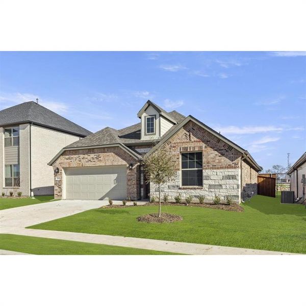 The Waco Floorplan - Modern Farmhouse Exterior