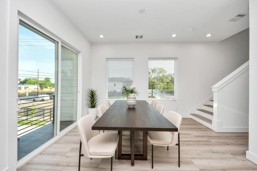 Furnished interior view inside a new home in Hammerly Blvd, Houston (Image 13).