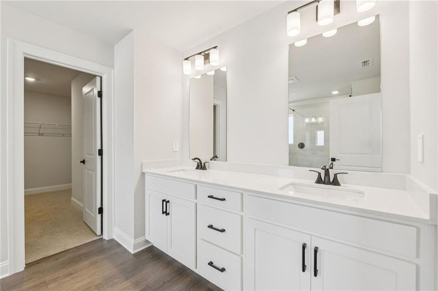 Furnished interior view inside a new home in River Pointe, Monroe (Image 16).