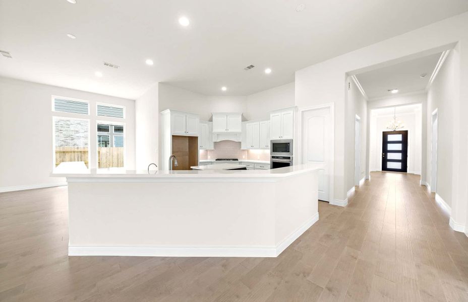 Representative furnished interior of a home built from the 2855AU by Ravenna Homes in Audubon 60′, Magnolia (Image 15).