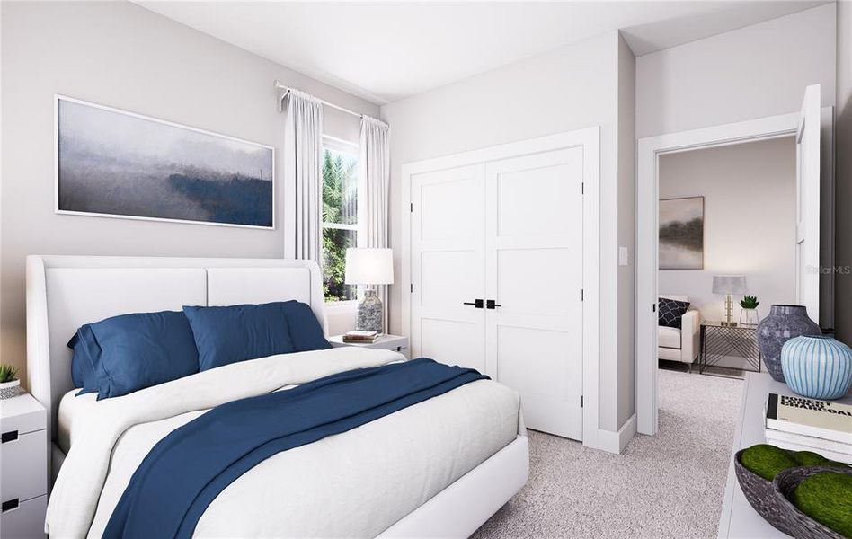 Furnished interior view inside a new home in Blanc, St. Petersburg (Image 8).