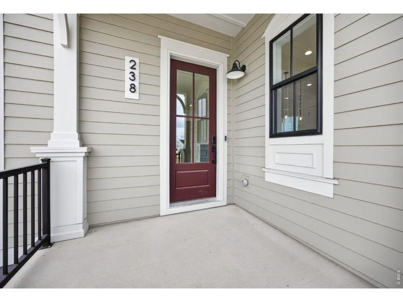 Exterior details and patio area of a home in , Erie (Image 3).